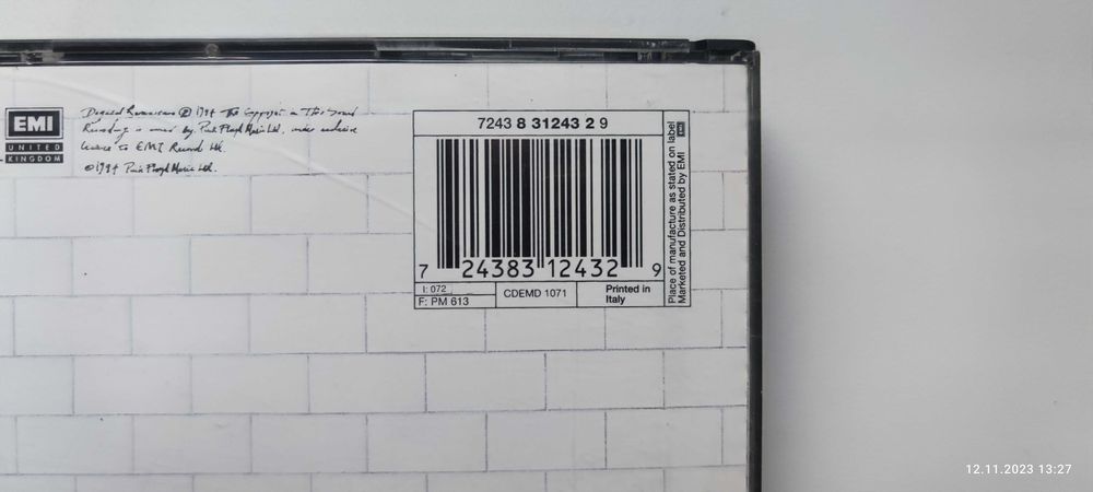 pink floyd the wall - купити CD, DVD диски - Ціна на OLX.ua