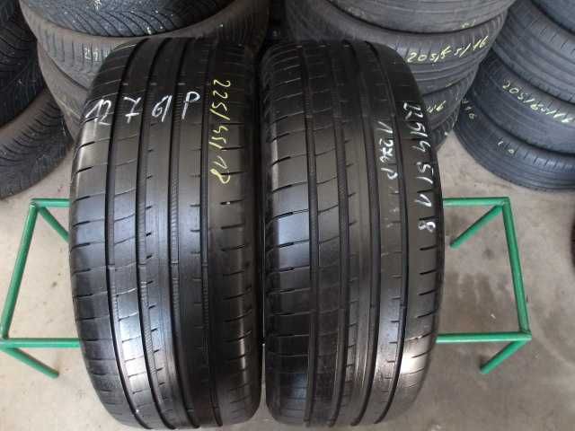 2xopony Goodyear Eagle F1 225/45/R18 91Y 6,4mm