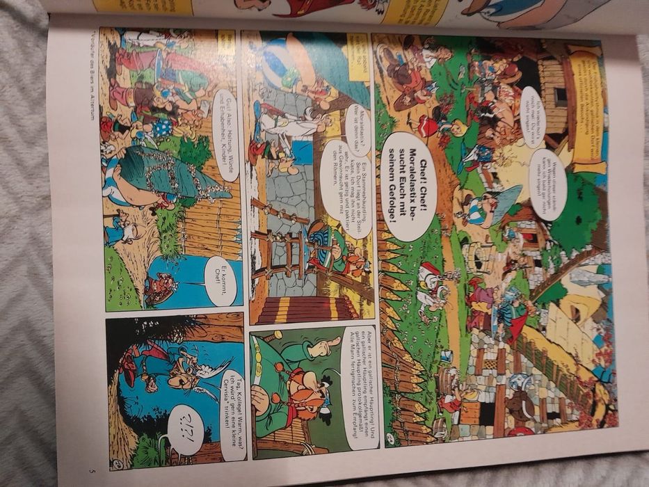 Komiksy Lucky Luke, Asterix i Obelix po niemiecku