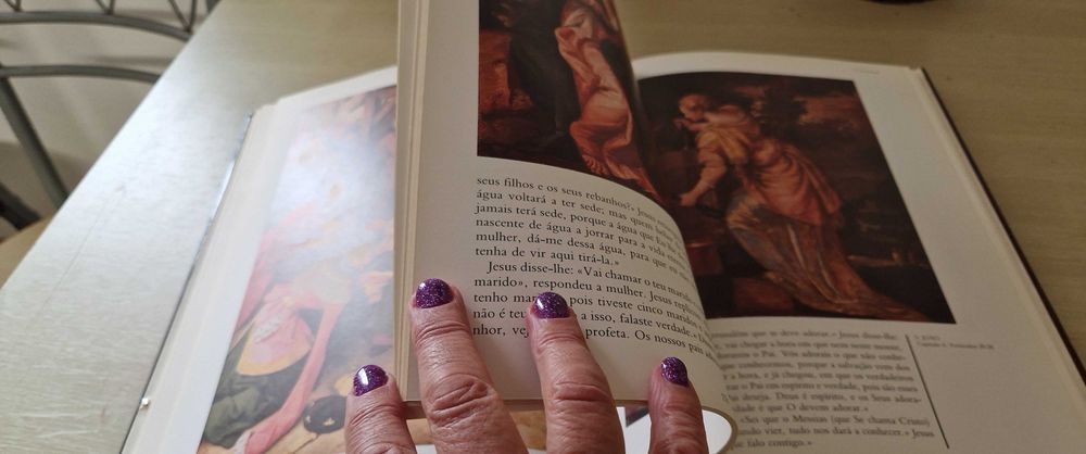 livro Tesouros artisticos da Biblia