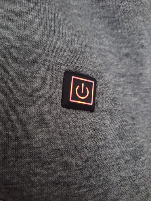 Nowy dres damski z funkcją podgrzewania XL szary