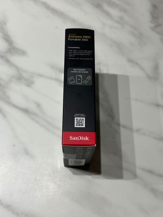 SanDisk Extreme PRO 4TB Przenośny Dysk SSD USB-C 2000 MB/s Nowy