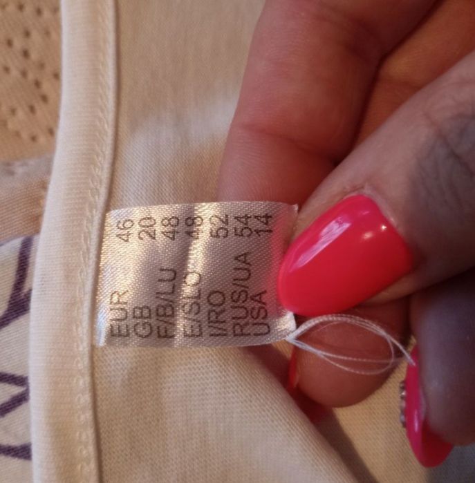 Bluzka z długim rękawem roz.L/XL