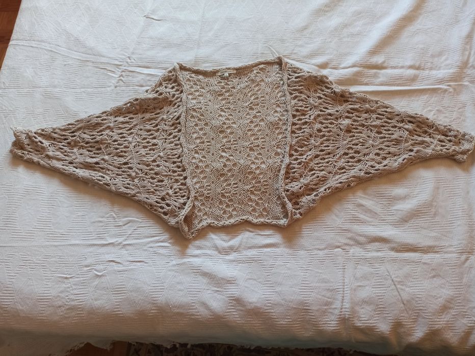Casaco de crochet