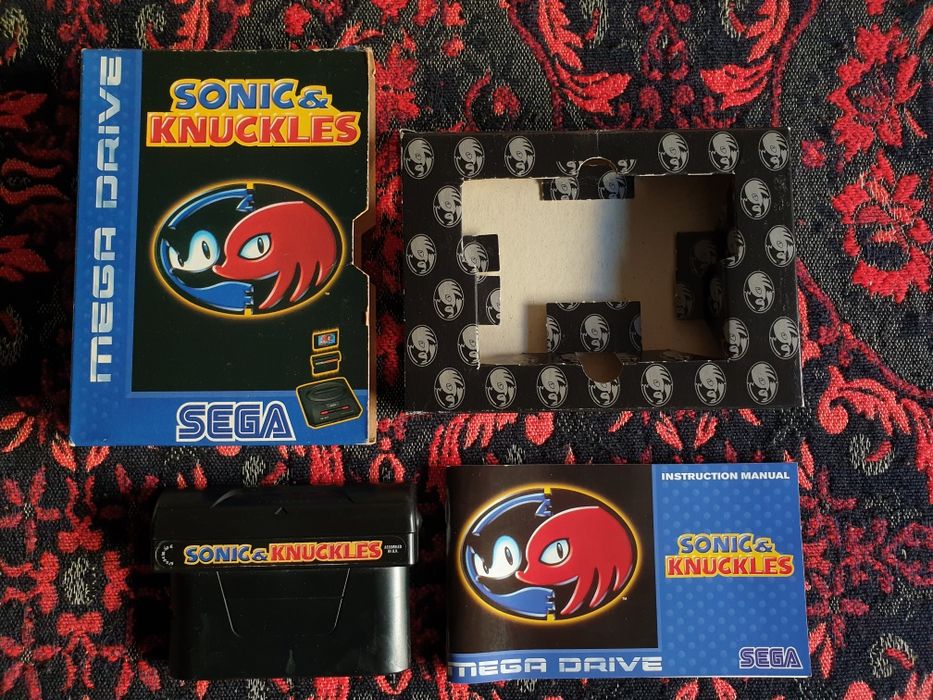 Jogo mega drive Sonic knuckles TOP!