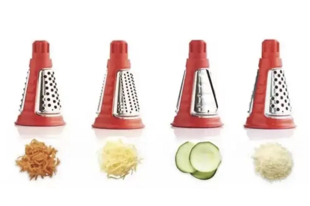 Нова супер терка Tupperware (4 насадки) Fusion Master