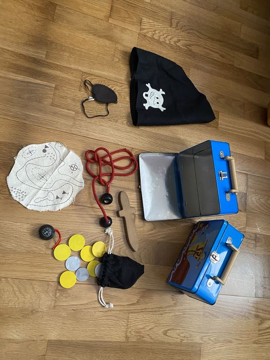 2 Kit de pirata para criança