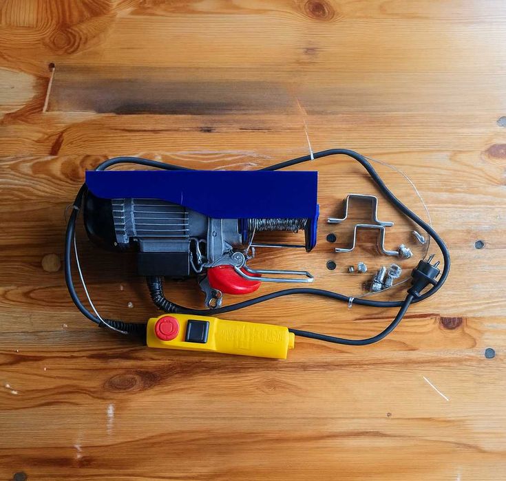 Тельфер електричний 150/300кг лебідка електрична Greko лебедка электро