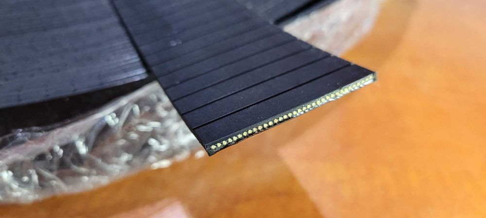 Pas kevlarowy szerokość 5 cm grubość 3 mm