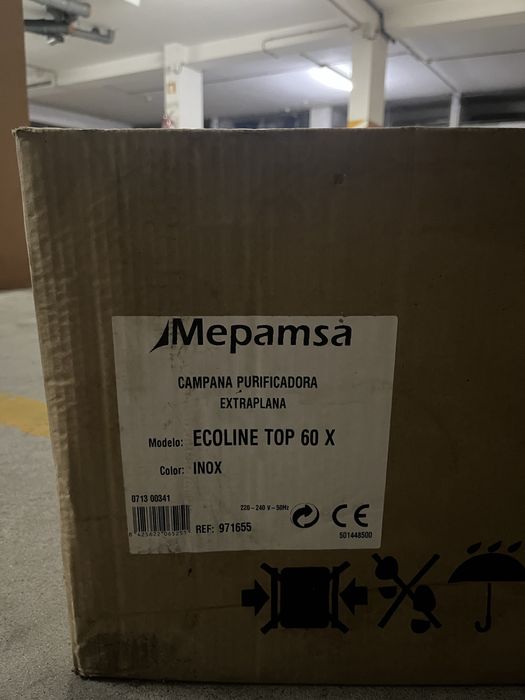 Exaustor Mepamsa ECOLine Top 60 Inox