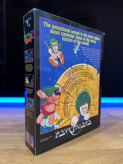 Lemmings 2 Tribes (PC EN 1993) BIG BOX kompletne premierowe wydanie