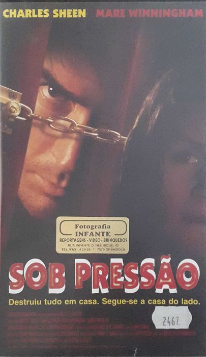 96° Pack de 8 filmes VHS
