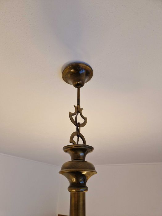 Candeeiro de teto em bronze (1998)