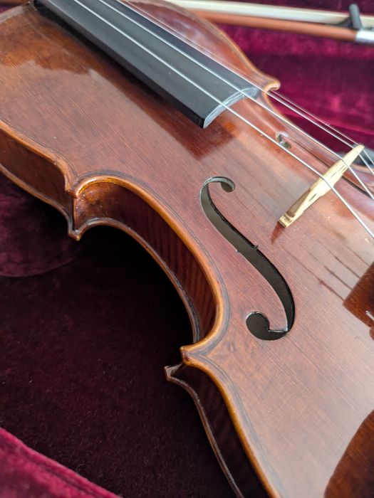 Скрипка 4/4 темний лак