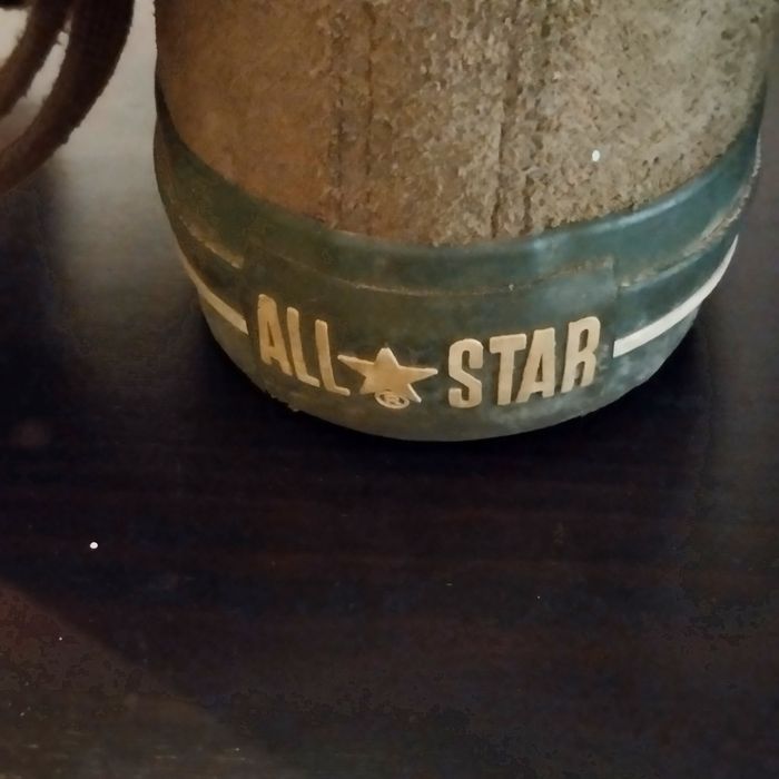 Tênis Bota converse All Star Camurça Verde Seco