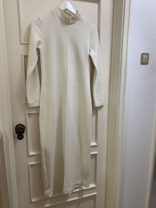 Vestido malha Crú Zara