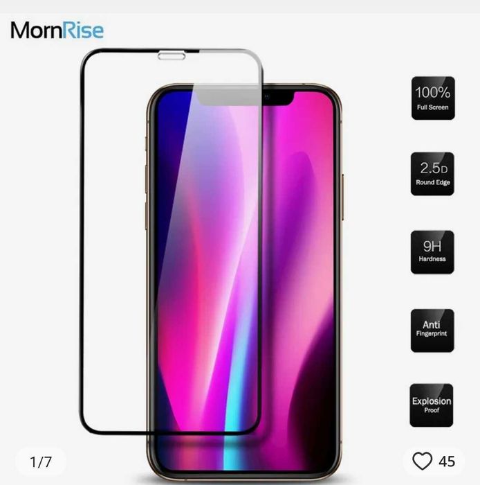 Защитное стекло на Iphone XS max