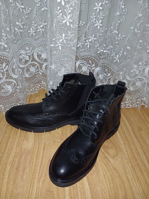 Сапоги new чоловічі шкіряні 44р
