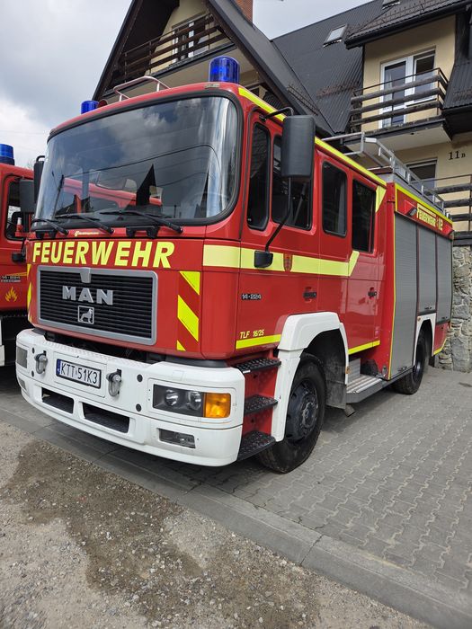 Man 14 224 4x4 M2000 Schlingmann 2600L wody Straż Pożarna Pożarniczy Wóz strażacki