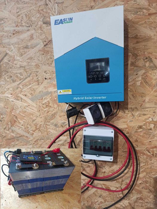 Magazyn Energi 12V-4x360Ah,Akumulator,Inwerter zasilający do kampera