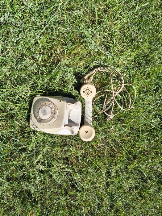 Telefon Stary PRL Widmaier Post Fe TAp 611-2 legenda PRL tarczowy z tarczą stacjonarny aparat telefoniczny