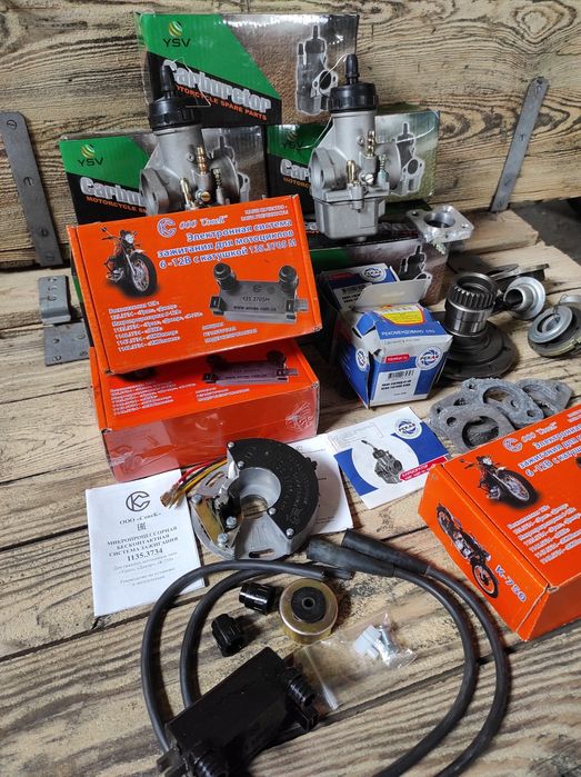 Gwarancja! Pełny zestaw! Elektroniczny zapłon części Ural Dniepr M72 K750 nowy ok