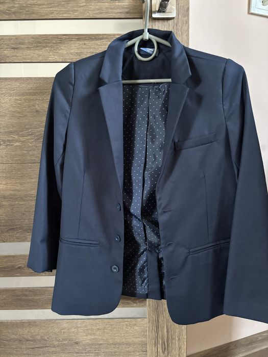 Піджак для хлопчика синій 134-140