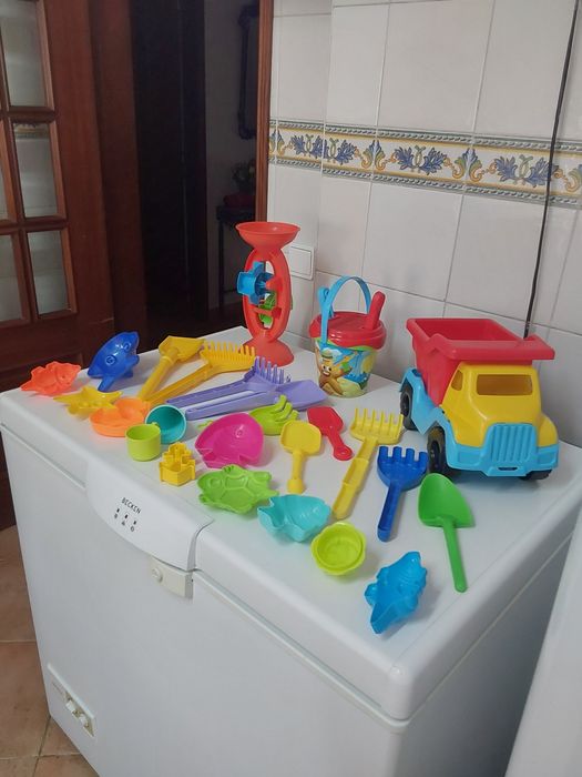 BRINQUEDOS PARA BEBÉ BRINCAR NA AREIA.Casa,Praia,Campismo,Quarto,Sala.