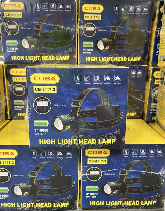 Lanterna de cabeça mais potente do mercado 3 baterias