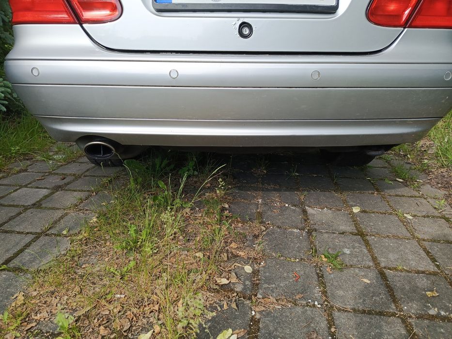 Zderzak tył Mercedes CLK  w208 kolor 744 pdc