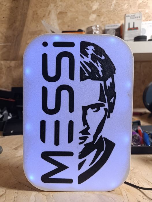 Caixa de luz messi