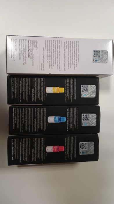 Oryginalne Tusze HP GT53XL + GT52 Komplet (Nowe, Ważne do 2027!)