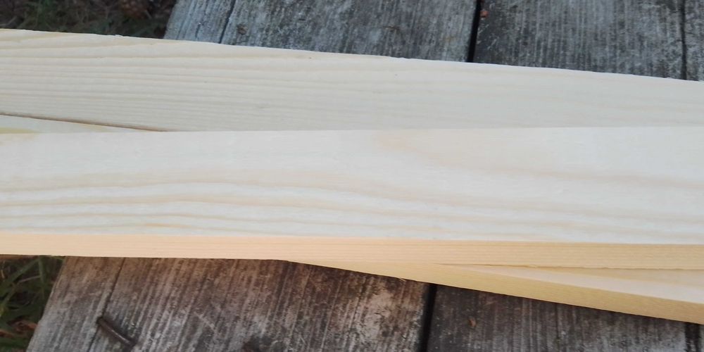 120 cm   Lamela ogrodowa, heblowana deska