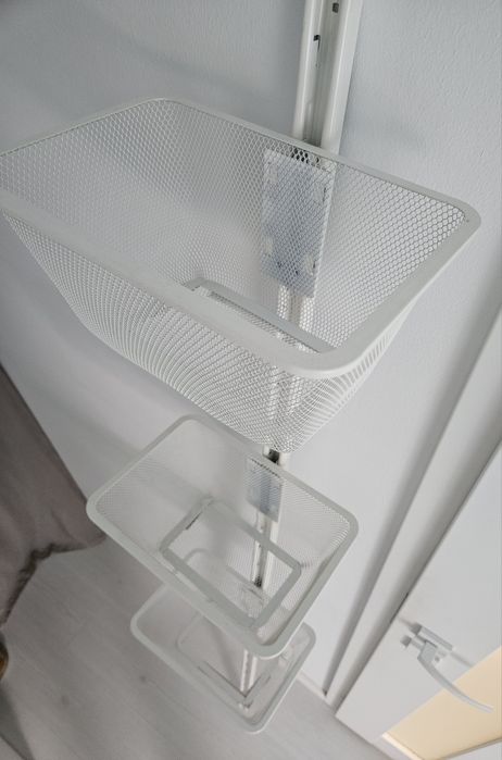 IKEA Algot Szyna ścienna z koszykami
