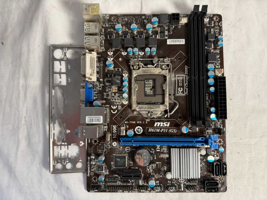 Płyta główna MSI H61M-P31 (G3) LGA 1155 mATX