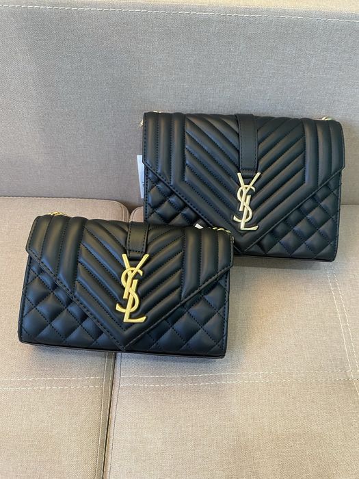 Сумка yves saint laurent Envelope чорна