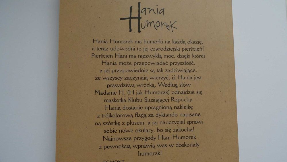 Hania Humorek - Megan McDonald - 4 książki - stan bardzo dobry