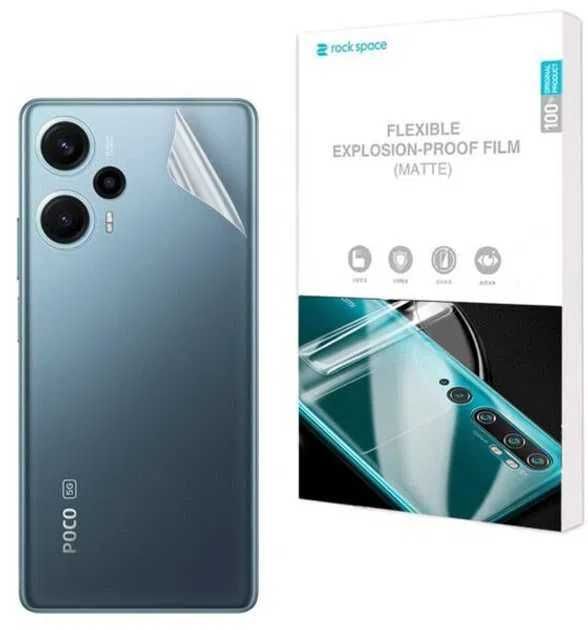 Бронепленка на заднюю панель смартфона poco f5