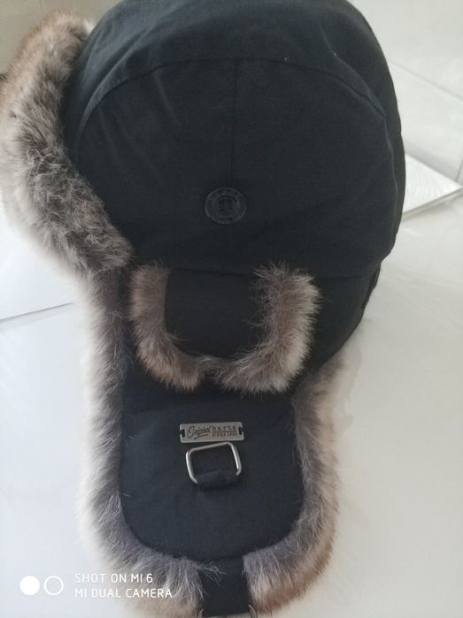 Оригінальна зимова шапку вушанка - бомбер Barfs