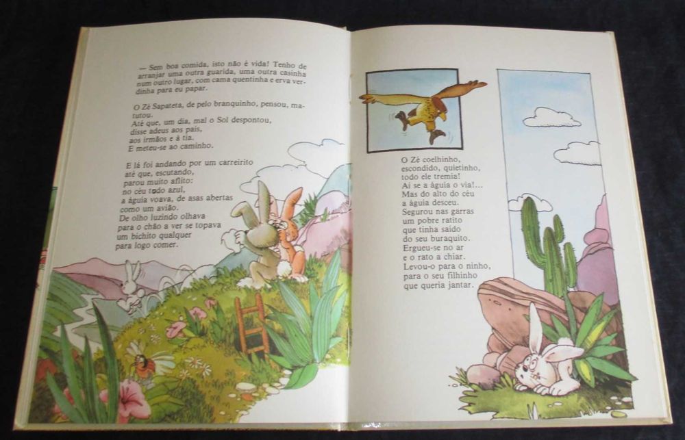 Livro As Viagens do Coelho Sapateta A. M. Cunha Lopes