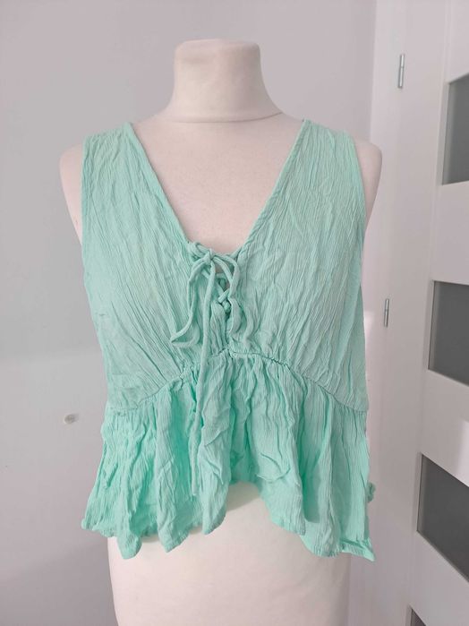 Bluzka top zielony