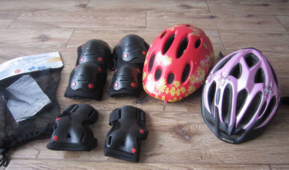 Ochraniacze i kaski - 2 szt