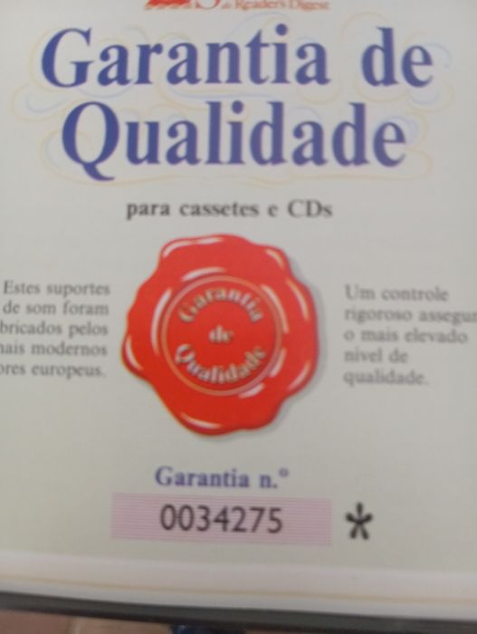 José Carreiras- 3 CDs vozes de ouro (novo)