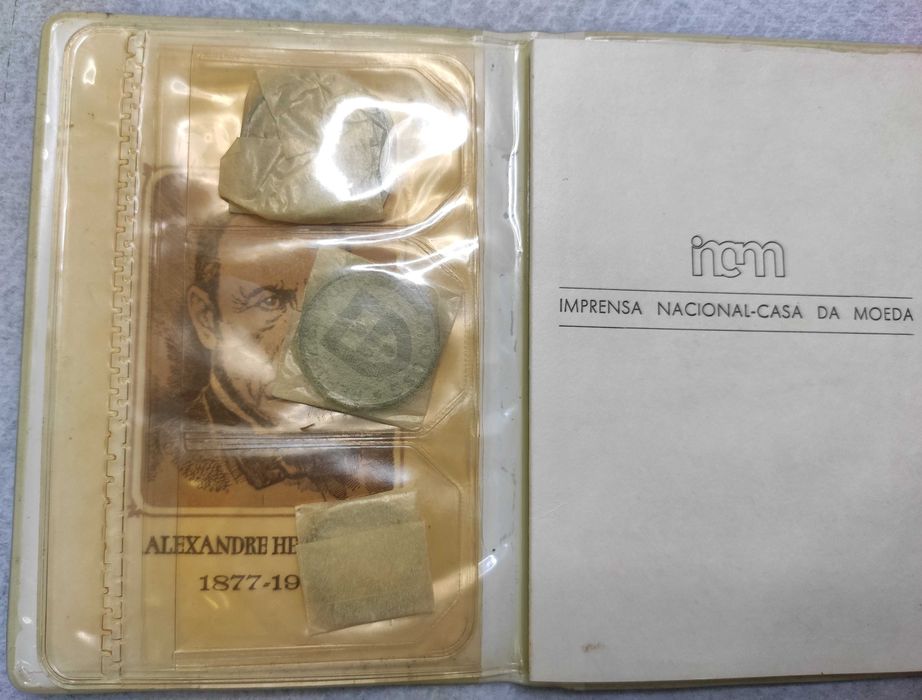 Carteira Alexandre Herculano Proof - Moedas 2.5$ - 5$ - 25$ (Escudos) #2