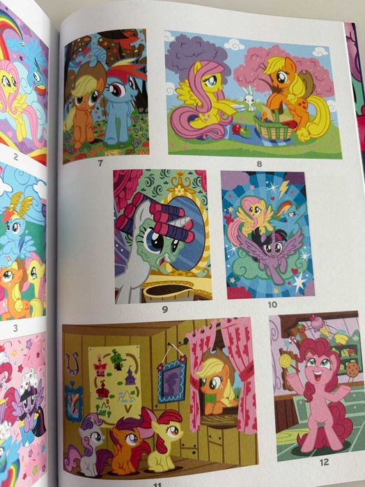 ДЕФЕКТ розмальовка My Little Pony по номерах французьке видання Hachette