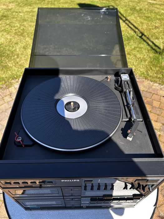 Wieża Philips MIDI System FCD762 z gramofonem, cd, kasety, vintage