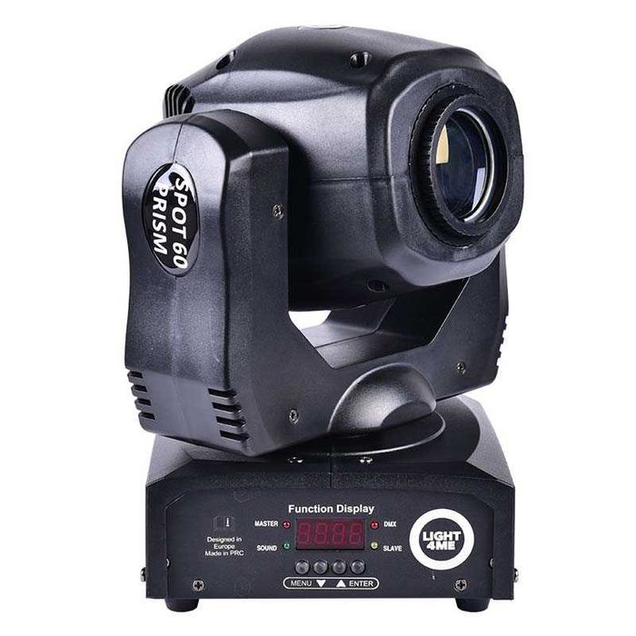 LIGHT4ME MINI SPOT 60 PRISM mała głowica ruchoma LED efekt dyskotekowy