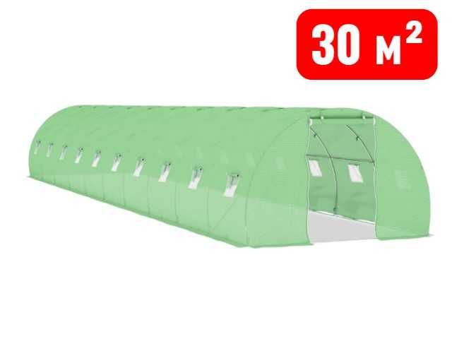 Великий вибір теплиць 6м² 12м² 18м² 24м² 30м² 39м² теплиця парник теплица тент тунель каркас садовий садовая розсада рассада город дача плівка пленка