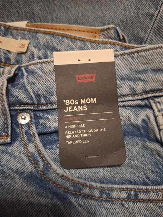 Джинси жіночі Levi's 80s Mom, Premium, 26/30
