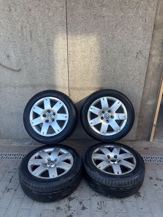 Koła alufelgi 5x112 et 37 7jx16H2 205/65r16 Vw golf audi seat skoda